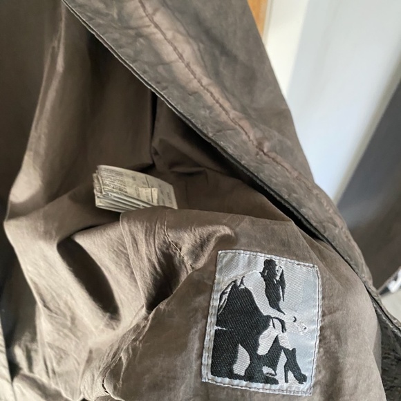 Rick Owens DRKSHDW Brown Trench Coat - Fully lined - Picture 5 of 11